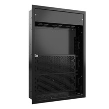 Chief Proximity® Extra-Large In-Wall Storage Box with 6-Receptacles and Lever LockTM CHI-PAC527LFBP6