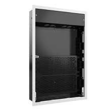 Chief Proximity® Extra-Large In-Wall Storage Box with 4-Receptacles and Lever LockTM CHI-PAC527LFWP4