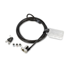 Kensington K62319M cable lock Black, Silver 70.9" (1.8 m) - KEN-K62319M