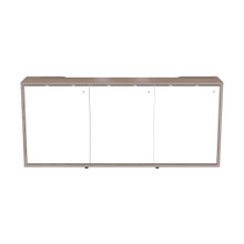 C3 Credenza Woodkit, 3BAY, 27 D, HPL Walnut Heights C3K3D1HA0D7ZPLWH