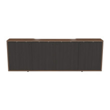 Middle Atlantic C3K4D1HB9A6ZPLBK AV Equipment Stand - Brown Wood
