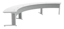 Middle Atlantic Forum Series ARC Table for up to 7 People - Light Finish FM-TAR-1846430-D8W