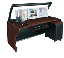64 INCH LCD Monitoring DESK, DC,Economical Monitoring and Control Workstation WI LD-6430DC