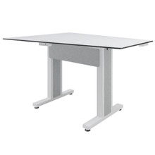 Middle Atlantic TBL-ANG-3P-CH-WW Forum™ Angle Shaped Table - Designer White