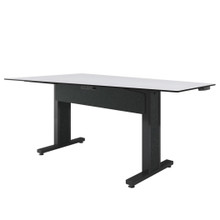 Middle Atlantic TBL-ANG-5P-CH-WB Forum™ Angle Shaped Table - Designer White