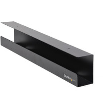 Steel Under-DESK Cable Management TRAY/Holder; 23.6IN X 4.5IN X 3IN (Lxdxh); SUP Udcmtray
