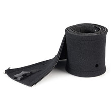 39.4IN Neoprene Cable Management Sleeve WITH Zipper and Durable Built-in Buckles Wkstncmzp