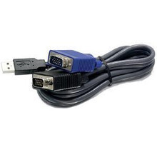 Trendnet TK-CU10 10FT 3.1M USB KVM Cable for TK-803R TK-1603R