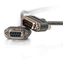 C2G 10ft DB9 serial cable Black 3.05 m