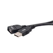 C2G 6ft (1.8m) TAA-Compliant USB 2.0 A Male to A Female Extension Cable