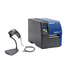 Printer i7100 with CR1500 Barcode Scanner and Software Kit