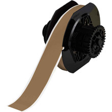 All Weather Permanent Adhesive Vinyl Label Tape for B30 Printers - 1.125", Gold