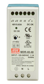 Black Box MDR-40-48 power supply unit 40.8 W Grey