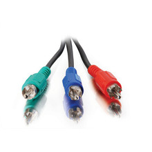 C2G 6ft Value Series Component Video RCA Type Cable component (YPbPr) video cable 1.83 m 3 x RCA Black