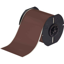 Low-Halide Multi-Purpose Polyester Label Tape for B30 Printers - 4", Brown