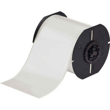 Brady Low-Halide Multi-Purpose Polyester Label Tape for B30 Printers - 4", Clear