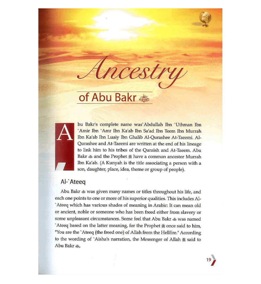 Golden Stories Of Abu Bakr As Siddeeq Ra