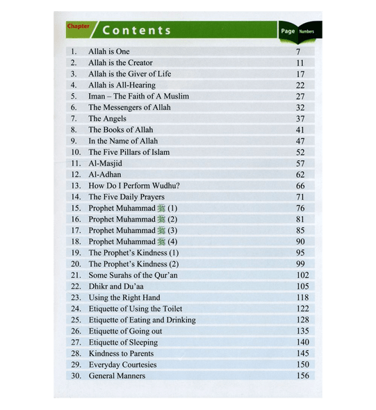 Islamic Studies Grade 1