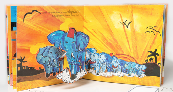 The Story of the Elephant Surah Al-Feel Quranic Pop-up and Play Book