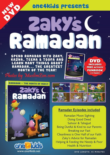 Zaky's Ramadan – Ramadan with Zaky & Friends DVD