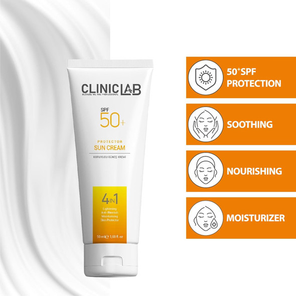 Cliniclab 50+Spf Protector Sun Cream 50 mL Cliniclab 50+Spf Protector Sun Cream 50 mL