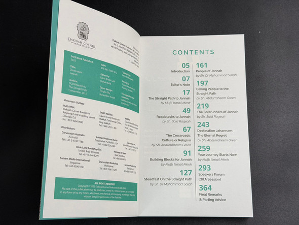 Destination Jannah by Mufti Menk