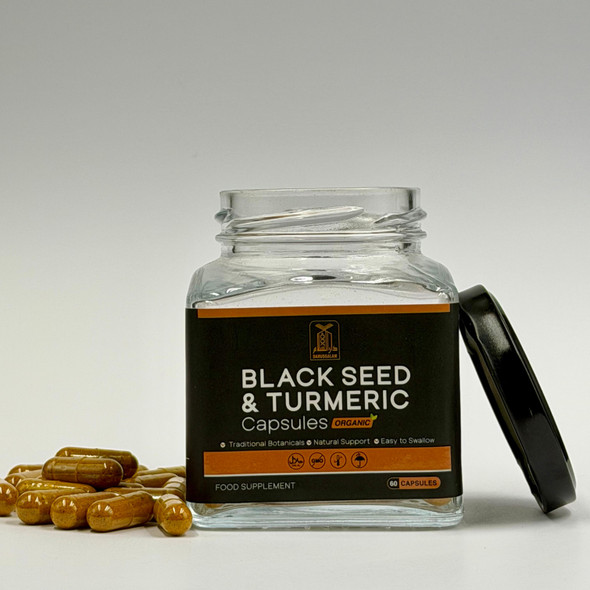 BLACK SEED AND TURMERIC CAPSULES