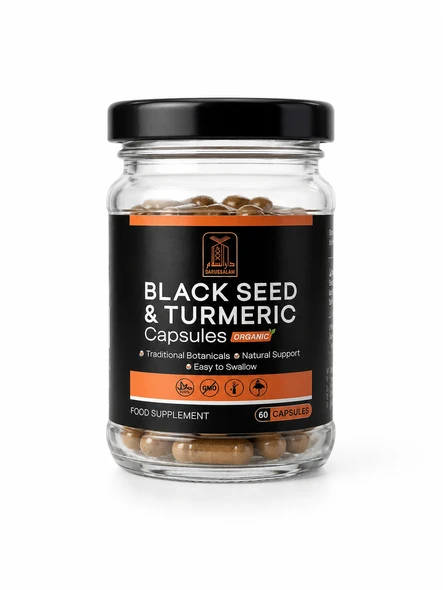 BLACK SEED AND TURMERIC CAPSULES