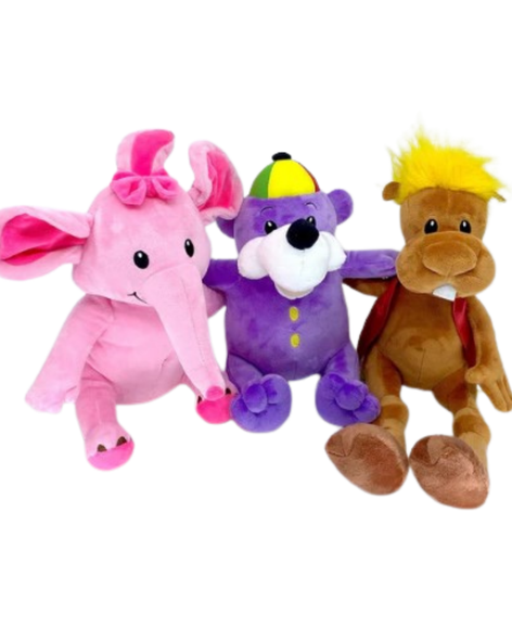 Zaky, Kazwa & Nadeen Plush Toy Set