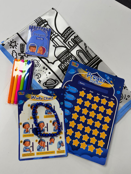 Super Muslim Prayer pack - Blue