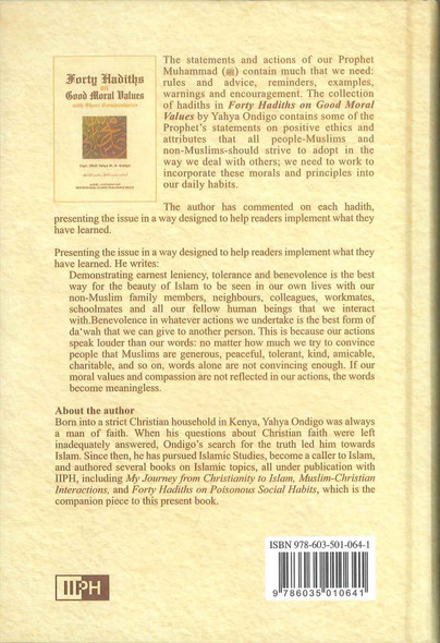 Forty Hadiths on Good Moral Values