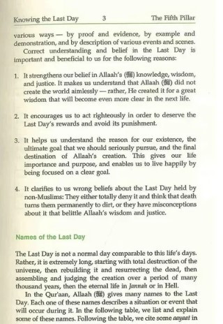 Knowing the Last Day