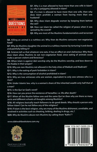 Most Common Questions Asked by Non-Muslims