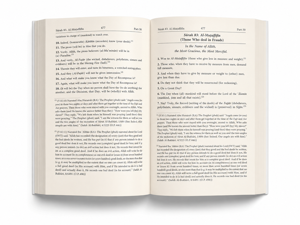 Interpretation of the Meanings of The Noble Quran in the English language