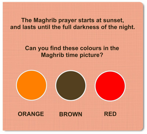 Prayer Times ( Book Of Colours)