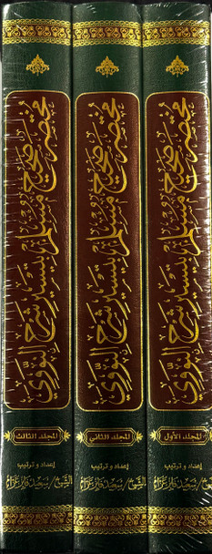 Mukhtasar Sahih Muslim Arabic Only Bi tayseer Sharah Al Nawawi 3 vol set