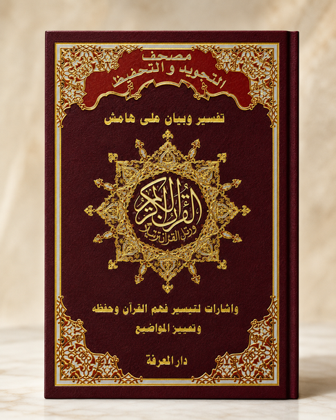 Mushaf Al-Tajweed wal Tahfeez - Memorisation Quran with Tafsir and Topic Guidance