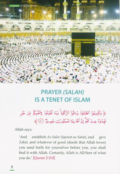  A series Of 40 Hadith On Prayer, 9786035004336