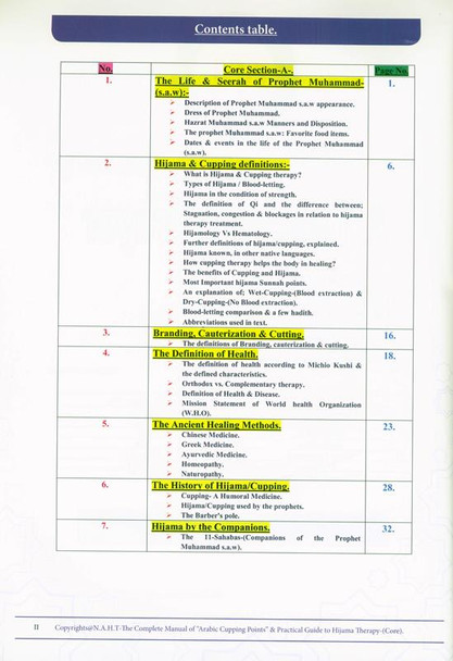 Hijama Therapy : A Complete Manual Of ' The Arabic Cupping Points ' (24887)