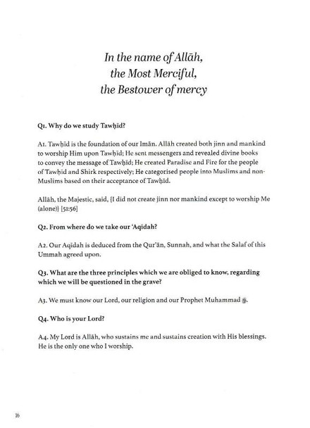 100 Questions & Answers Regarding Aqidah and Tawhid (28092)