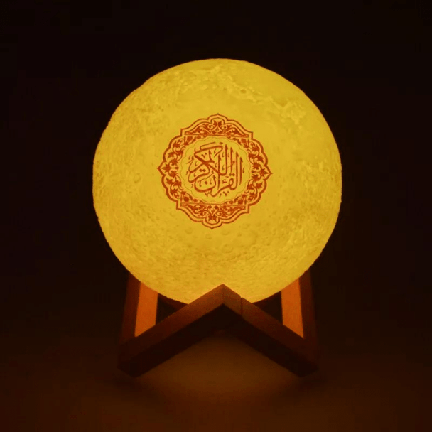 White Moon Lamp Quran Speaker SQ168