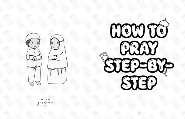 How to Pray for Kids: A Step by Step Islamic Prayer Book for Muslim Boys & Girls 
