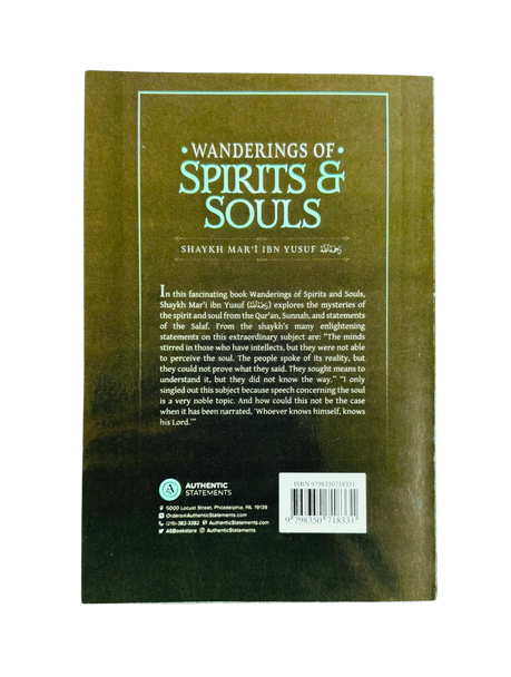 Wanderings of Spirits and Souls