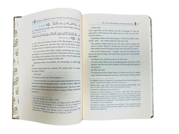 A Summary of Imam al-Ghazâli’s The Revival of Religious Sciences (4 Volumes)