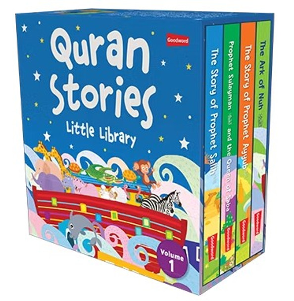 Quran Stories - Little Library -  (4 Board Books Set)
