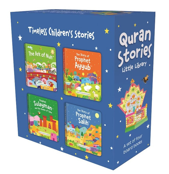 Quran Stories - Little Library - (4 Board Books Set)