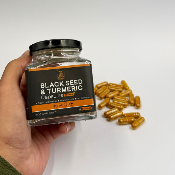 BLACK SEED AND TURMERIC CAPSULES