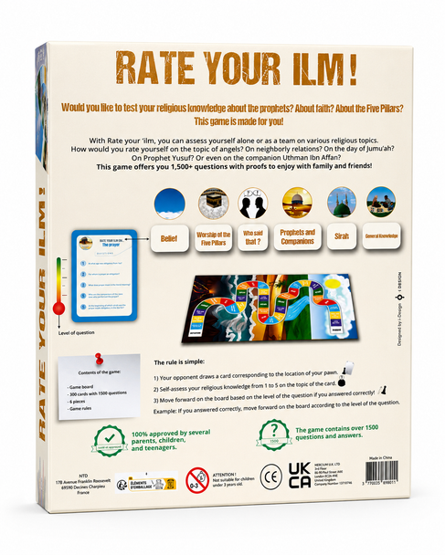 Rate Your ILM (Prophets and companions)