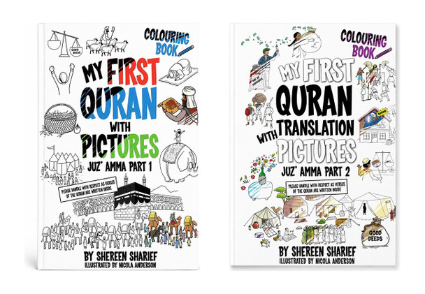 My First Quran With Pictures Juz' Amma coluring Book