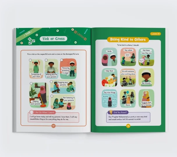 Adab & Akhlaq – Interactive Islamic Character Learning Series (Levels 1, 2 & 3)